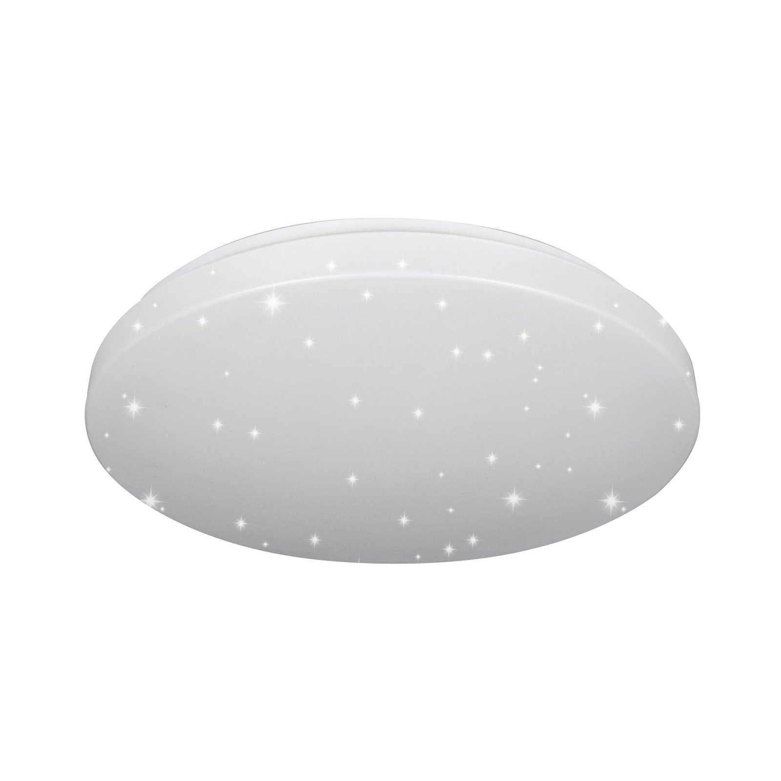 Plafón LED Reva Star, Ø 50 cm, blanco, plástico