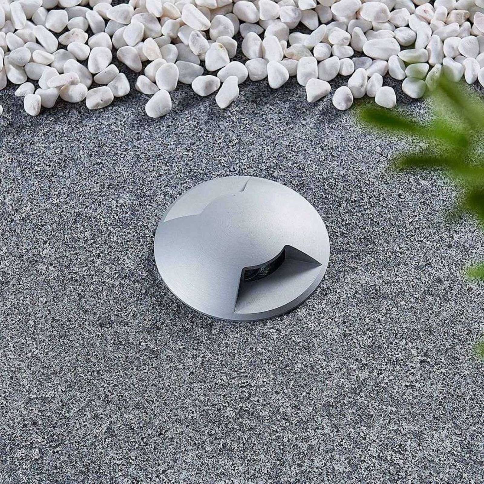 Bartosz Recessed Ground Spot Titanium - Lucande