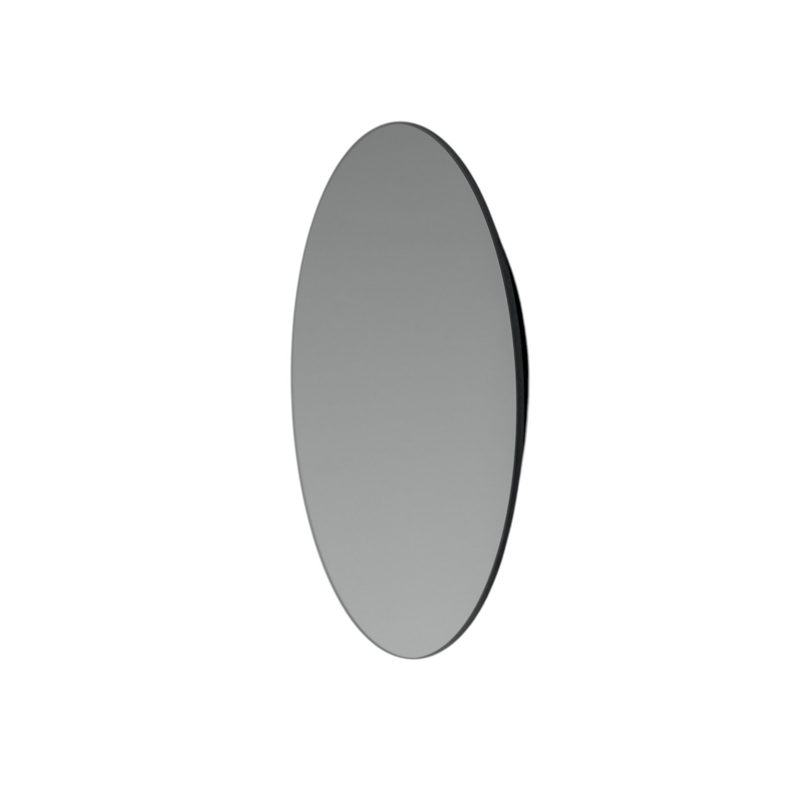 Lustro LED Ring M, Ø 29 cm, szkło, ciepła biel