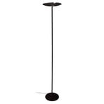 Kitel 79 LED uplighter floor lamp with a divided lampshade