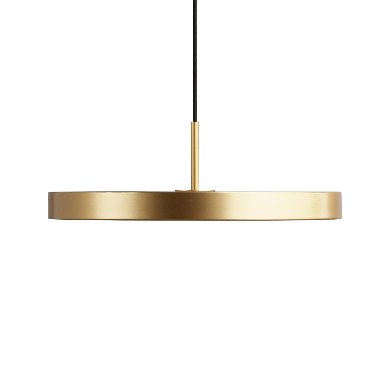 Asteria Medium LED hanging light, brass-coloured, Ø 43 cm - UMAGE