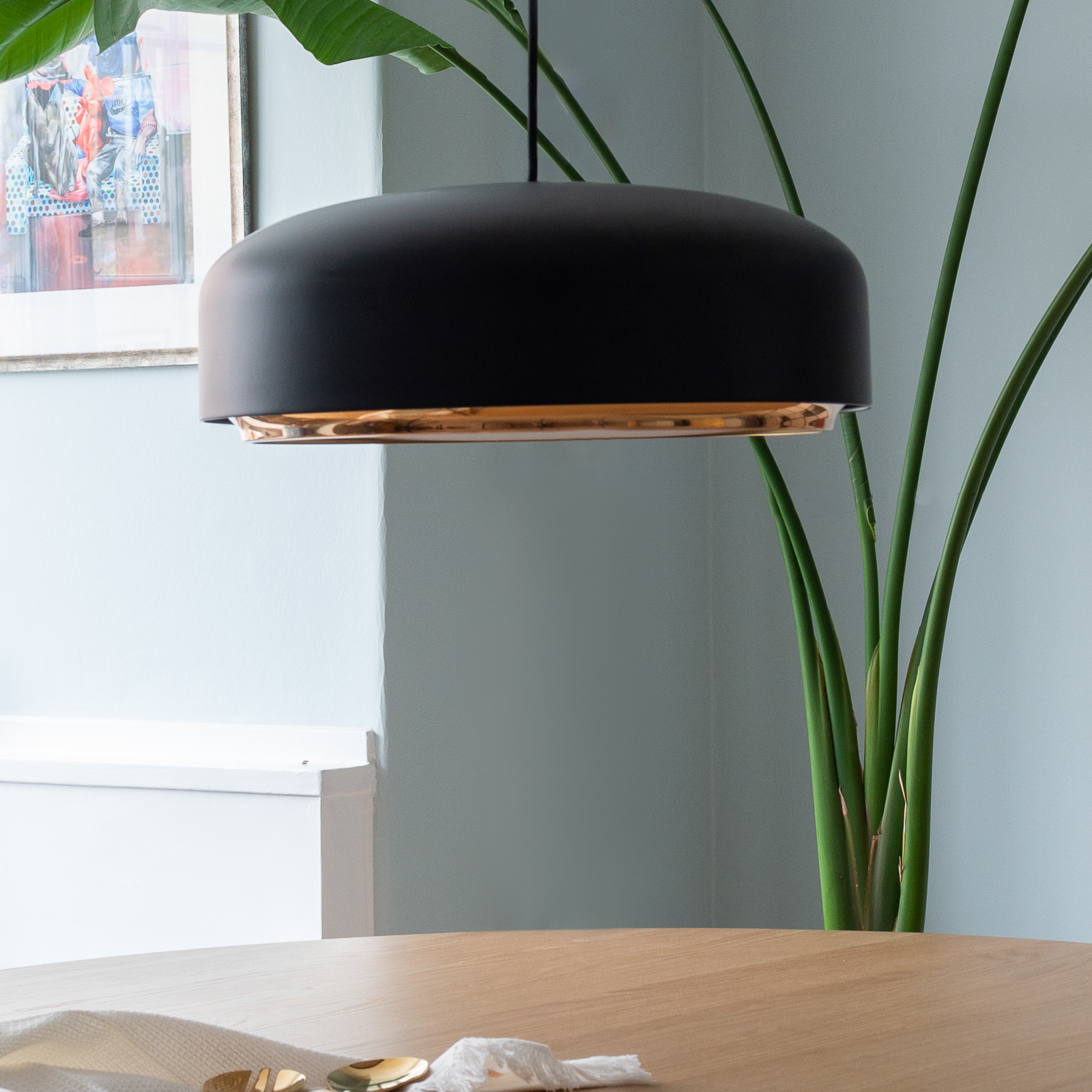 UMAGE Hazel LED-Hängeleuchte, schwarz