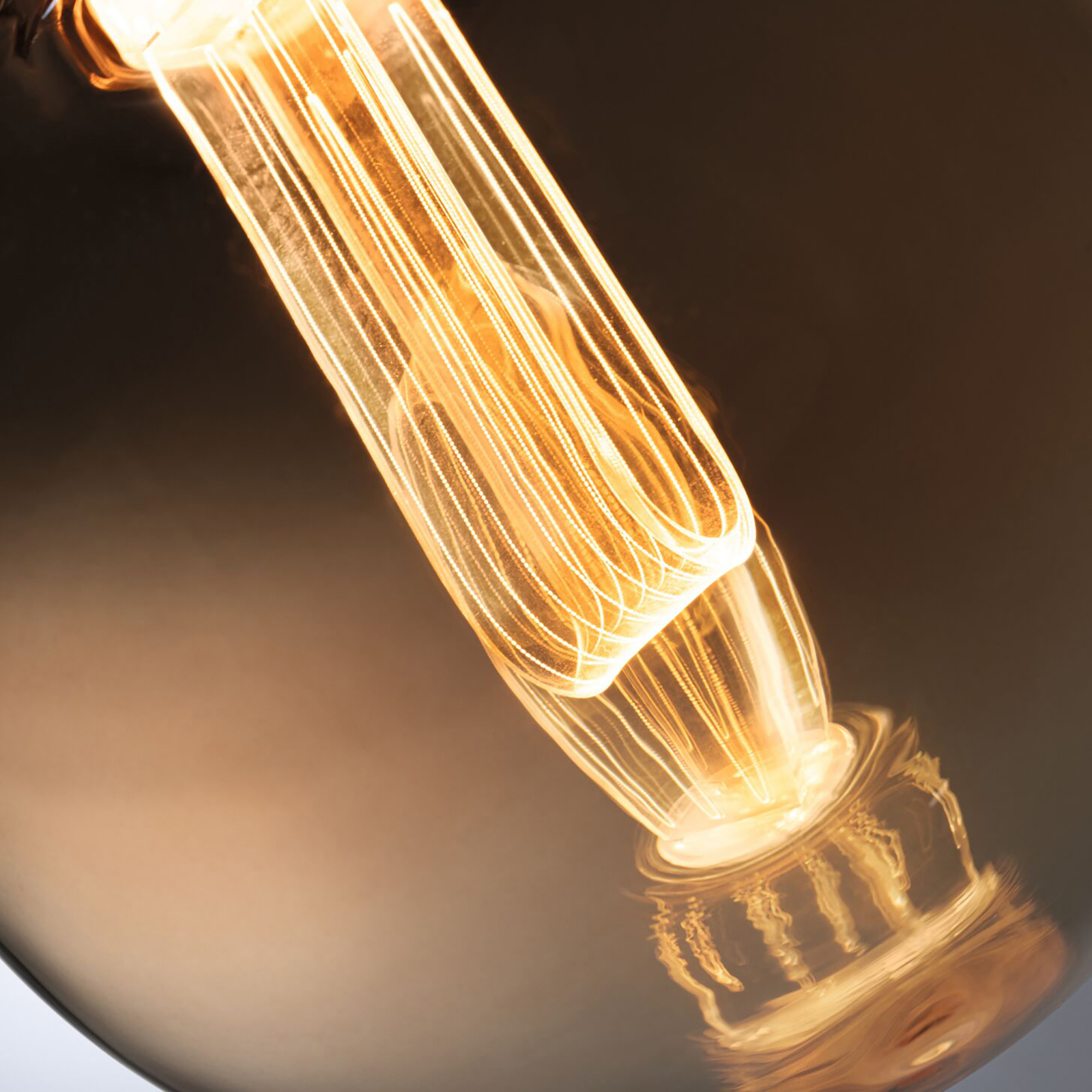 Paulmann LED-Lampe E27 3,5 W Arc 1.800K G125 gold