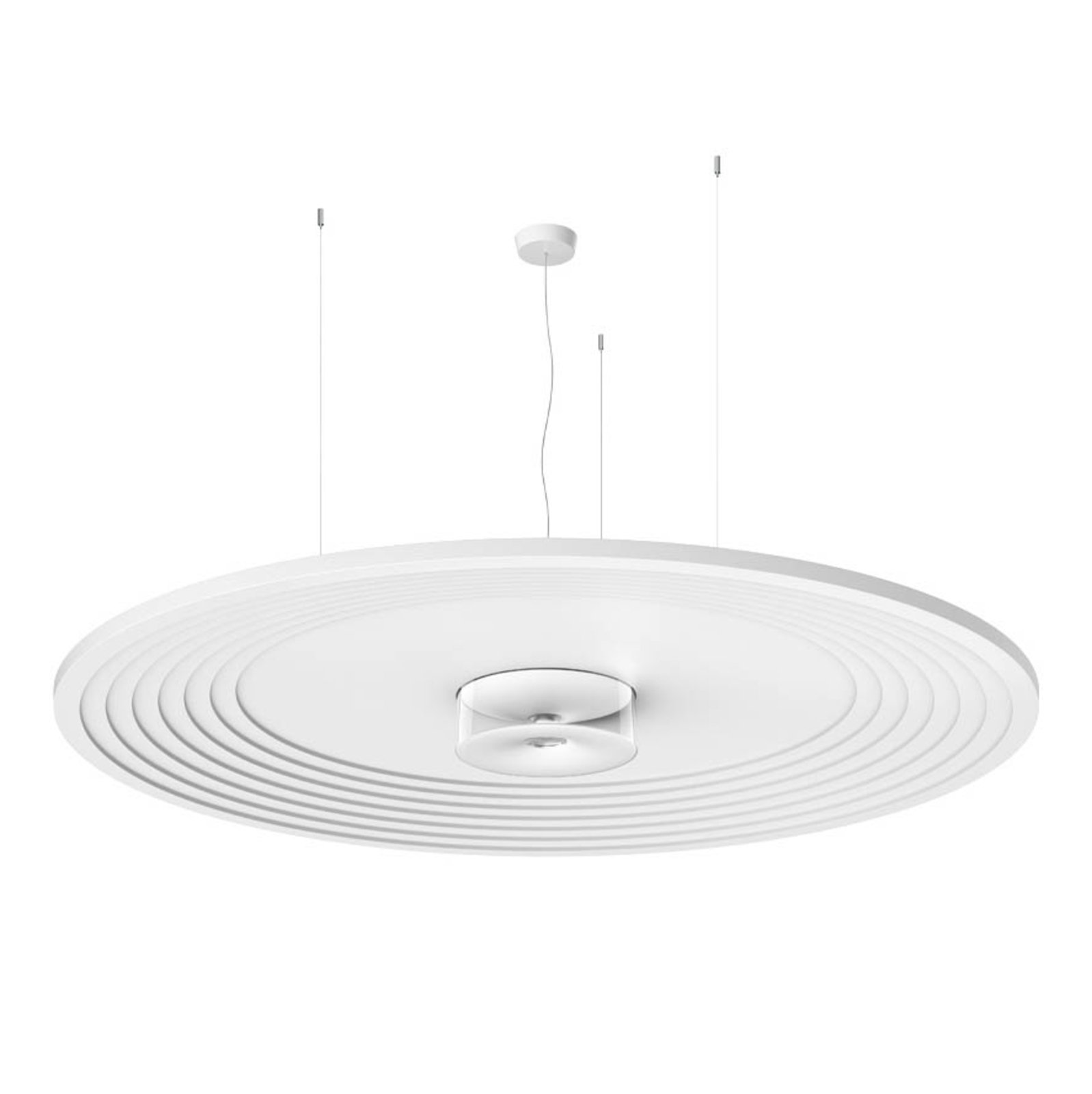 Ribag Vior acoustic hanging light PhasenDim white round