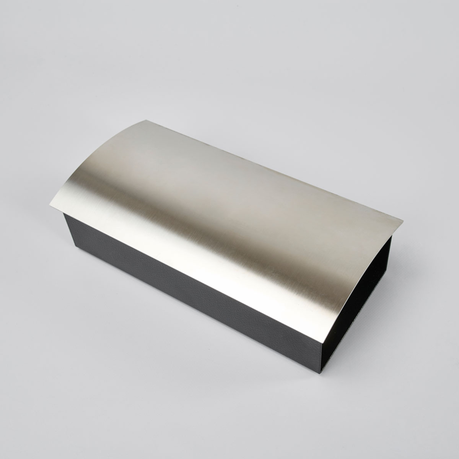CMD High Quality Alani Newspaper Area, Stainless Cover, Stainless steel, metal, L: 31 cm, H: 16 cm