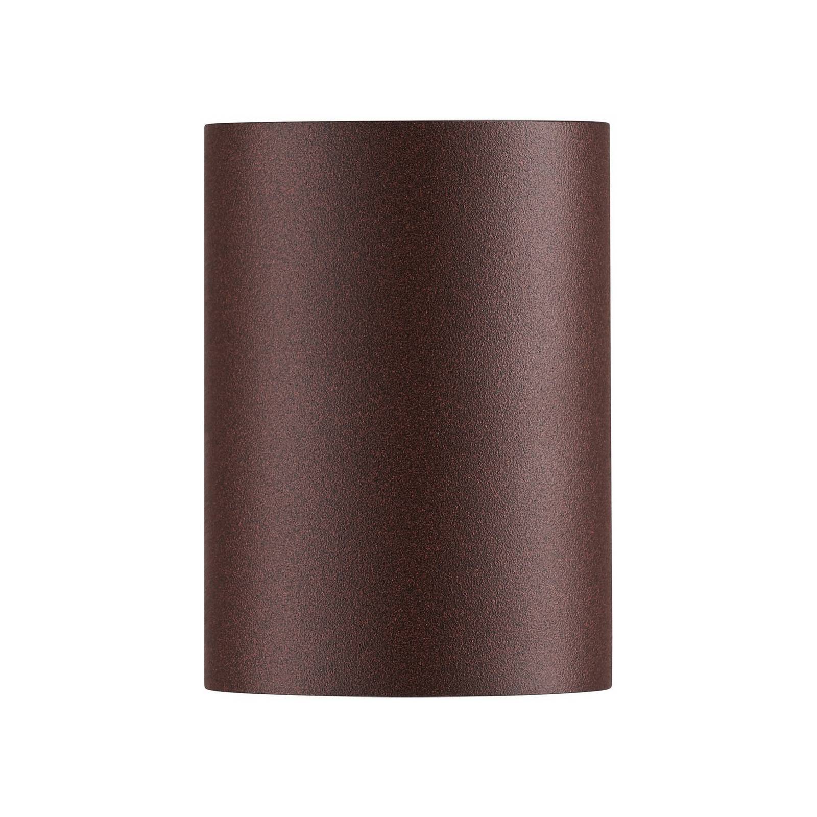 Kinkiet zewnętrzny Dion Single, rdza, GU10, aluminium, IP44