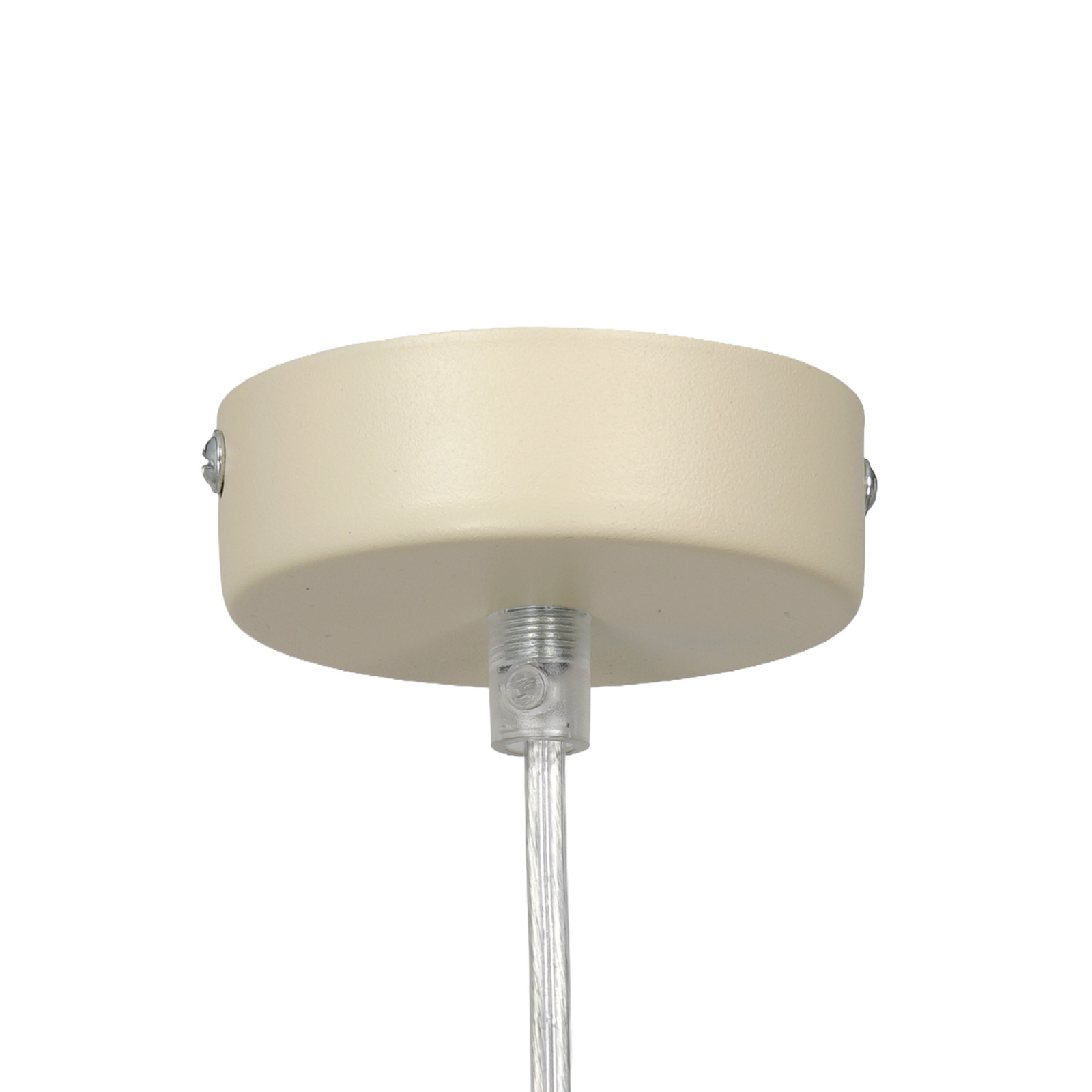 Hängelampe Timon, taupe/beige, Ø 17 cm, Metall Hängelampe Timon, taupe/beige, Ø 17 cm, Metall