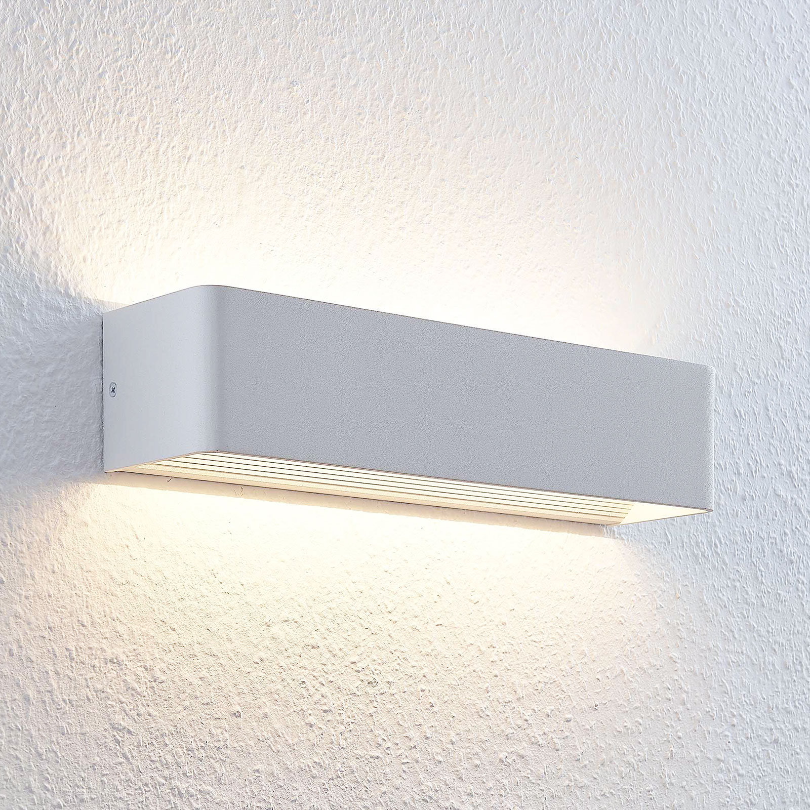 LED-Wandleuchte Lonisa, weiß, 37 cm