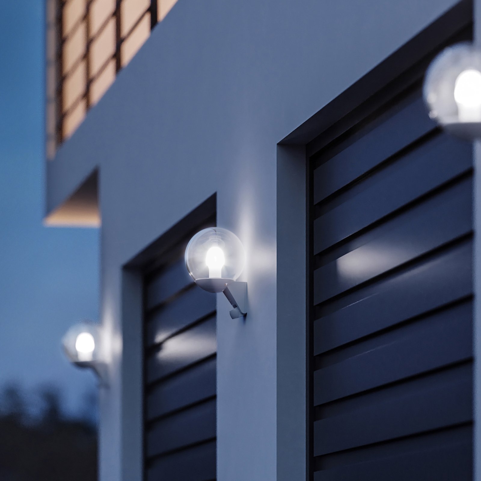 STEINEL L 585 S sensor outdoor wall light, white