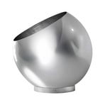 Bloempot Globe, Ø 37 cm, zilver, roestvrij staal - AYTM