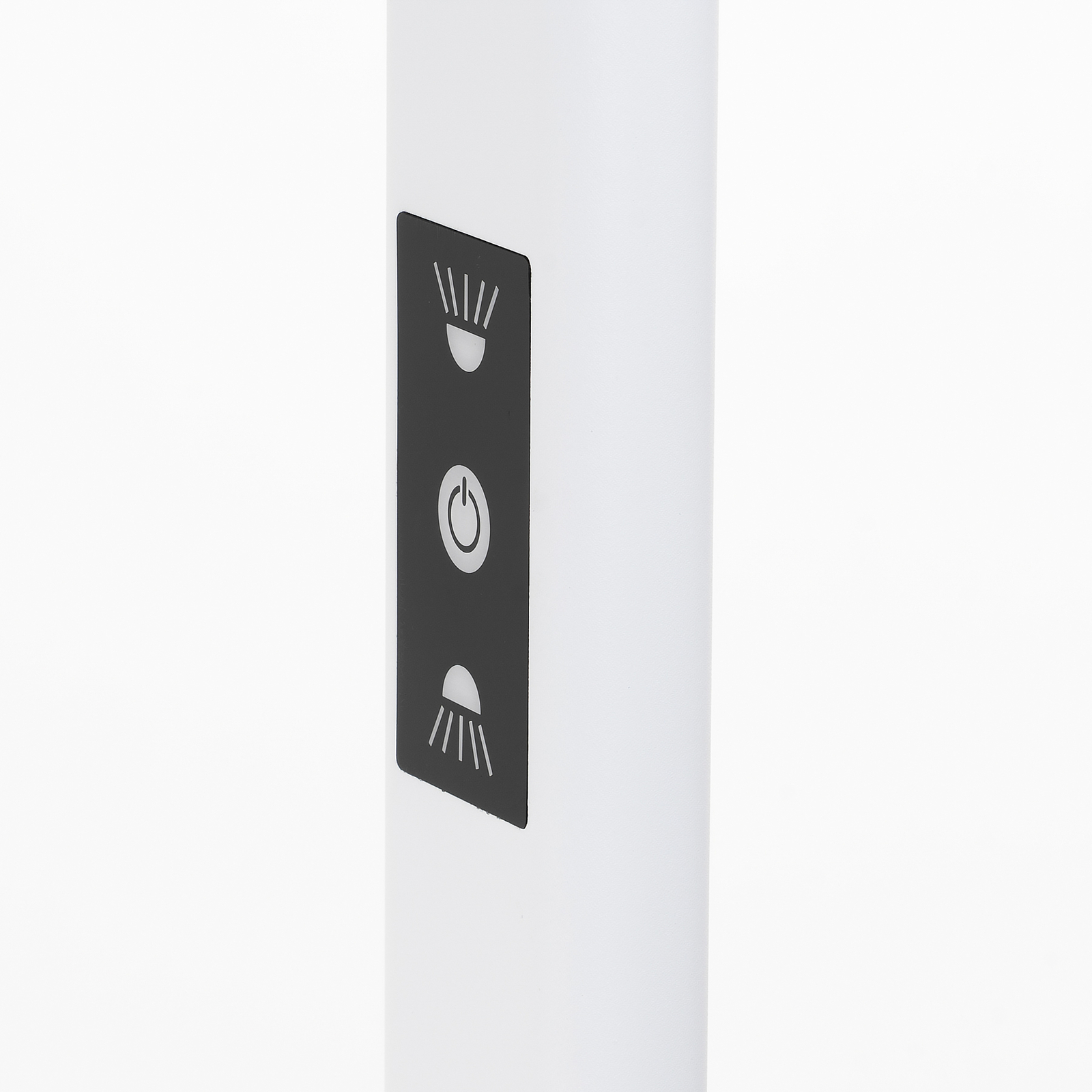 Prios Zyair LED-Büro-Stehleuchte, weiß 59,7 cm