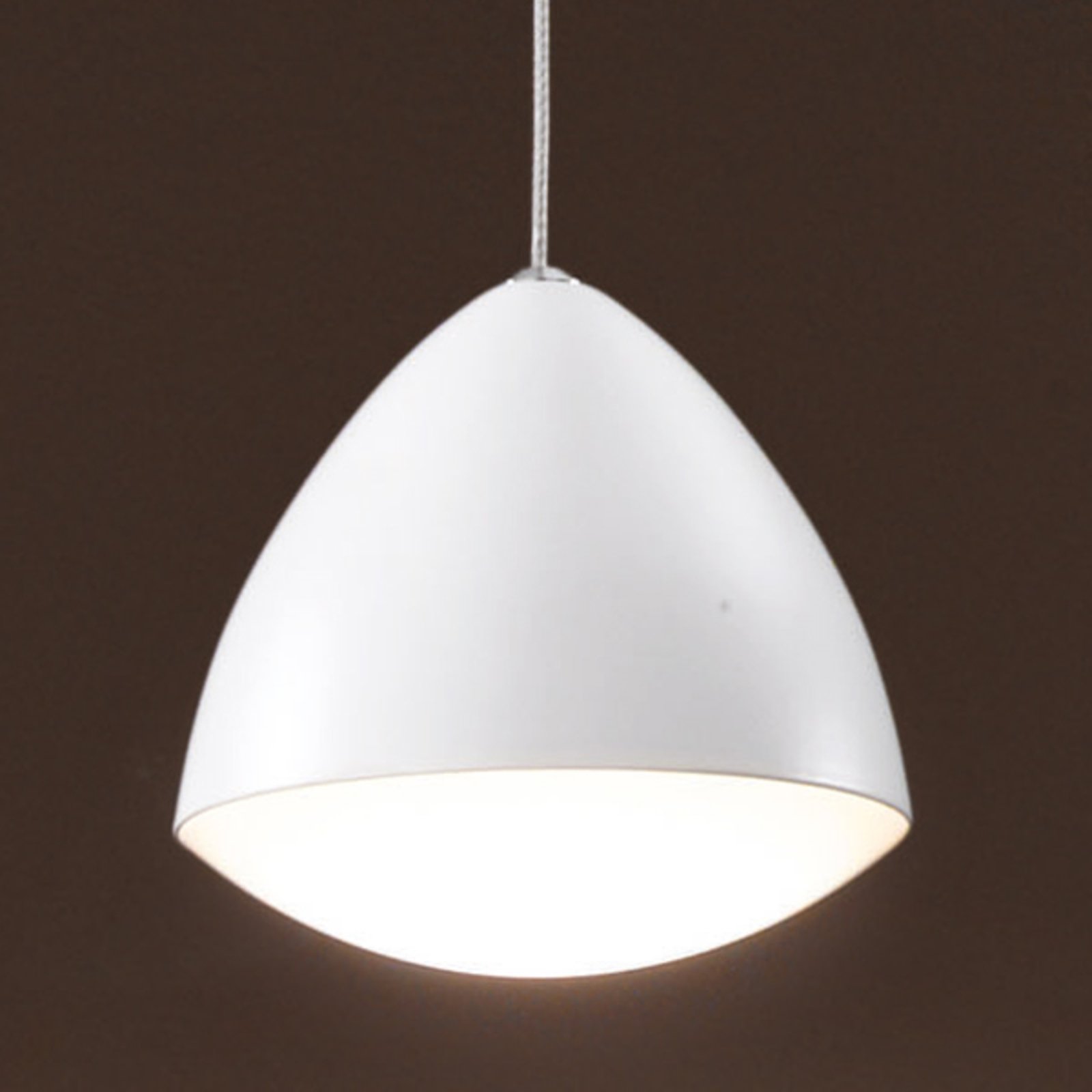 Fabas Luce Bike - one-bulb LED pendant light, dimmable, for Living / Dining Room, metal, methacrylate, 8 W, energy efficiency: A+