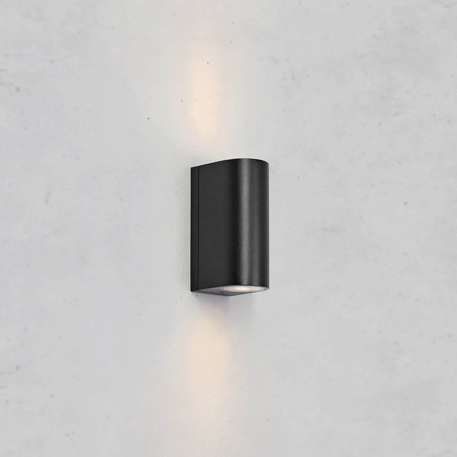 Alor LED-utomhusvägglampa, svart, 2 lampor, IP65, dimbar Markslöjd - Skandinavisk - Aluminium - Med flera ljuskällor