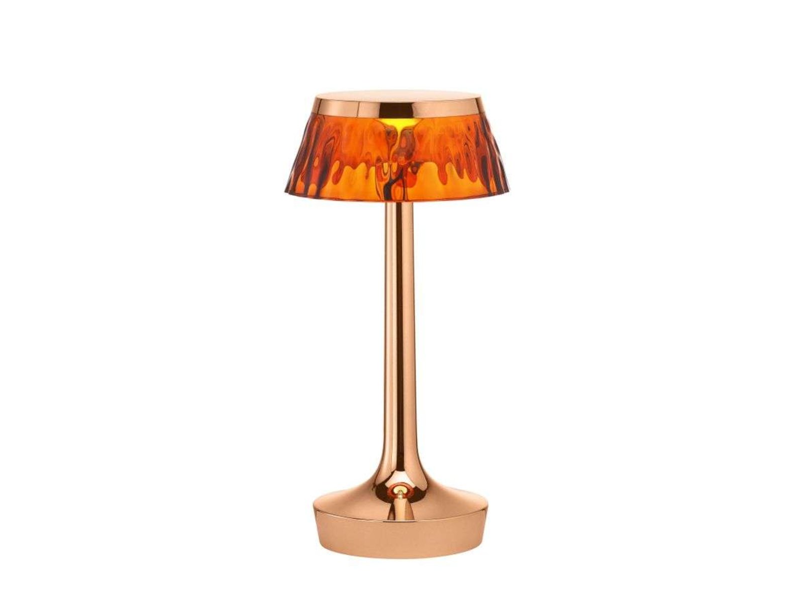 Bon Jour Unplugged Stolová Lampa Copper/Amber - Flos