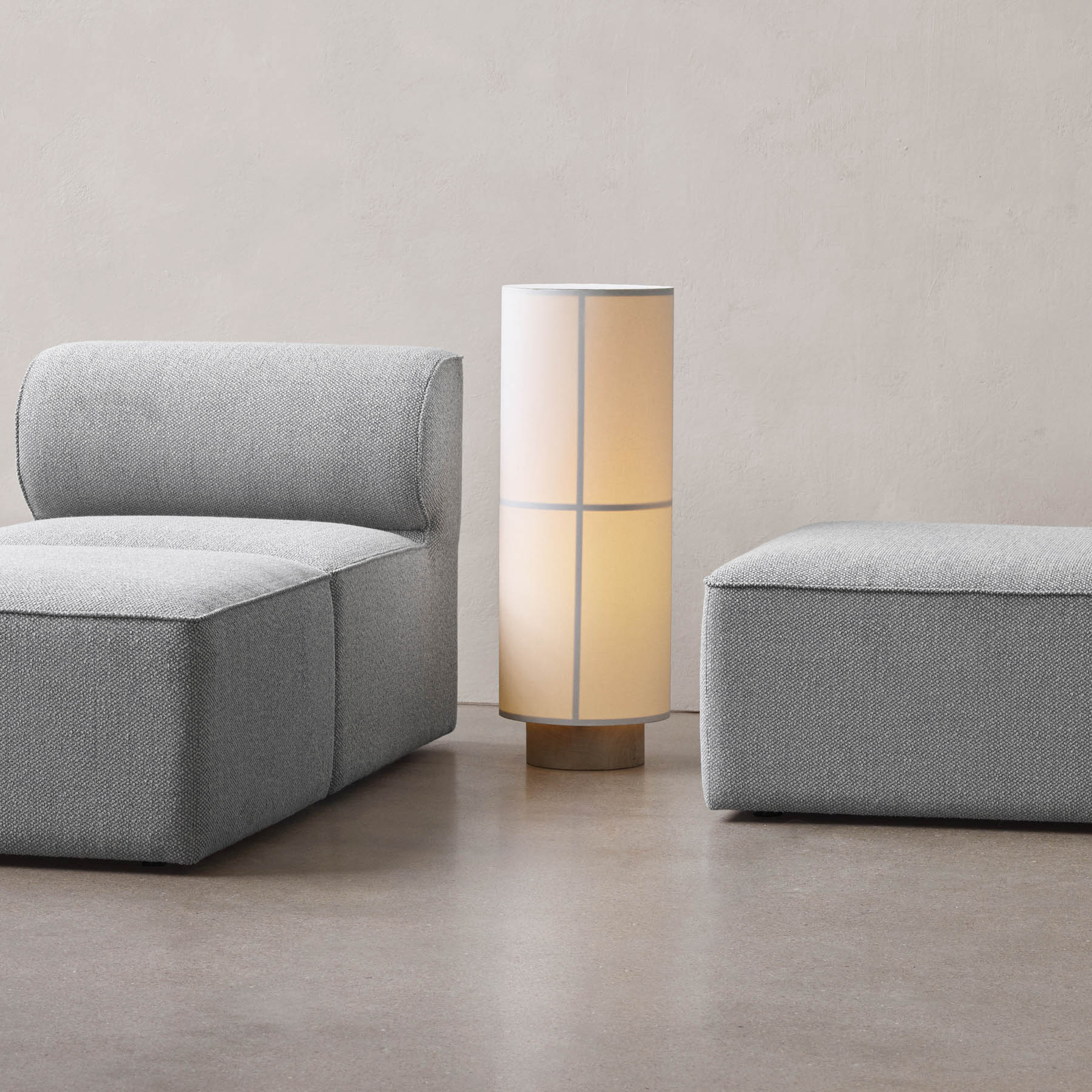 Hashira Golvlampa Ø30 Raw - Audo Copenhagen