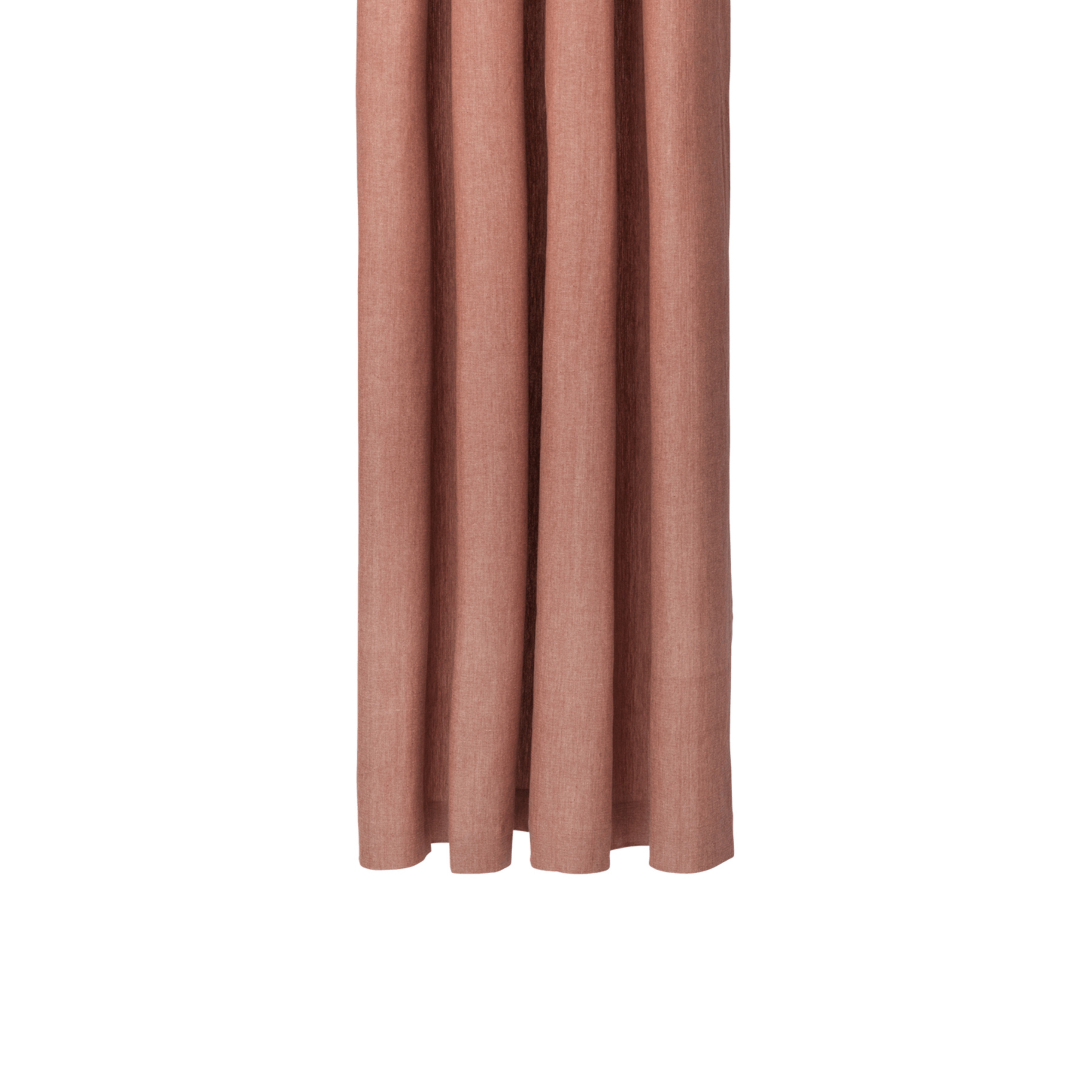Rideau de douche en chambray, terracotta 205 x 160 cm - ferm LIVING