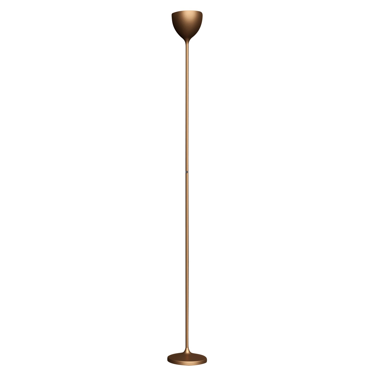 Rotaliana Drink lampă de podea LED, bronz închis