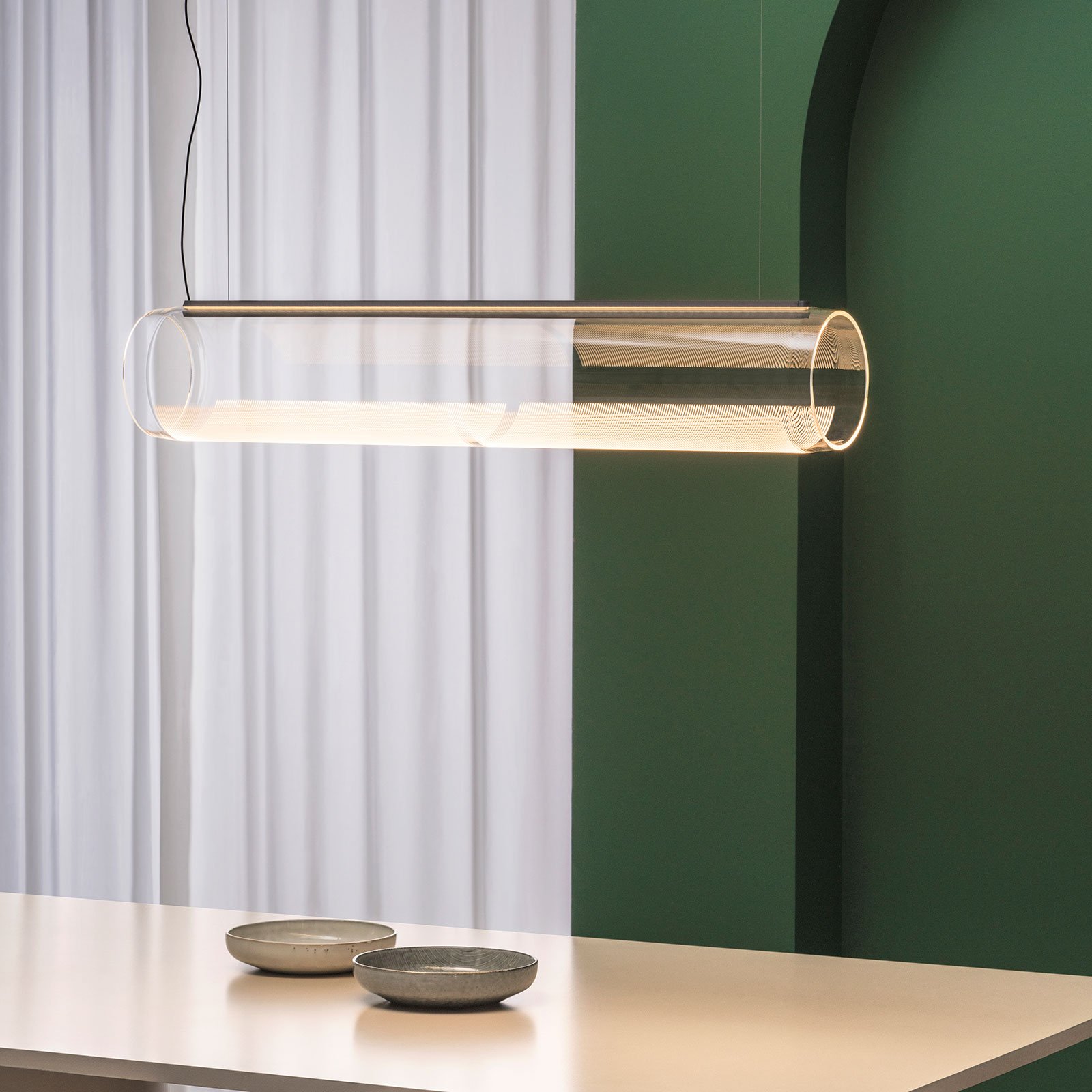 Guise 2277 LED-Hängeleuchte, Länge 89 cm - Vibia Guise 2277 LED-Hängeleuchte, Länge 89 cm - Vibia