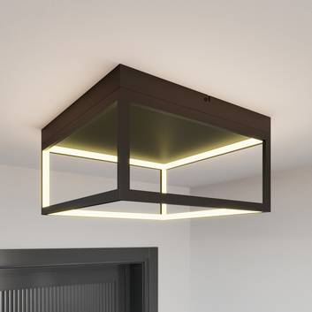 Lucande Byrana LED-taklampa, kvadratisk