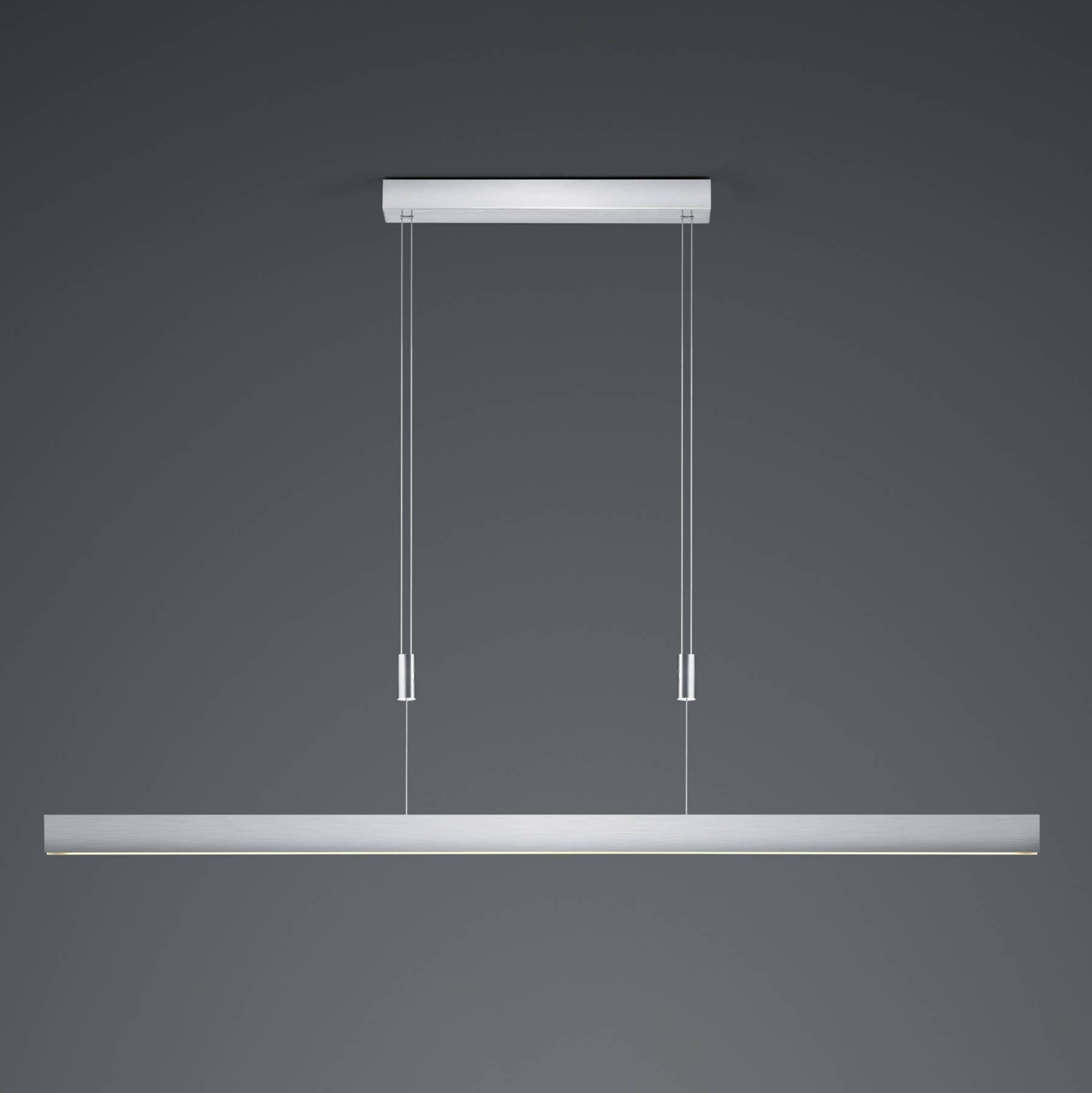Suspension LED Delta, 130cm, aluminium
