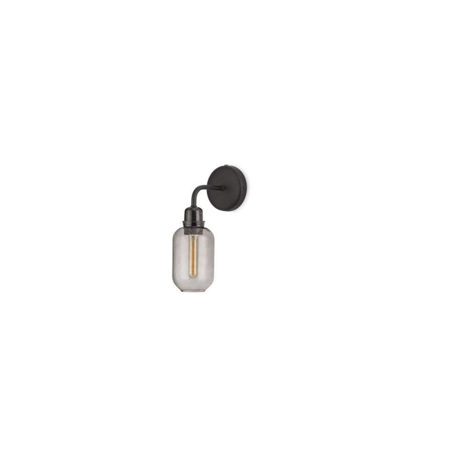 Amp Wall Lamp Smoke/Black - Normann Copenhagen