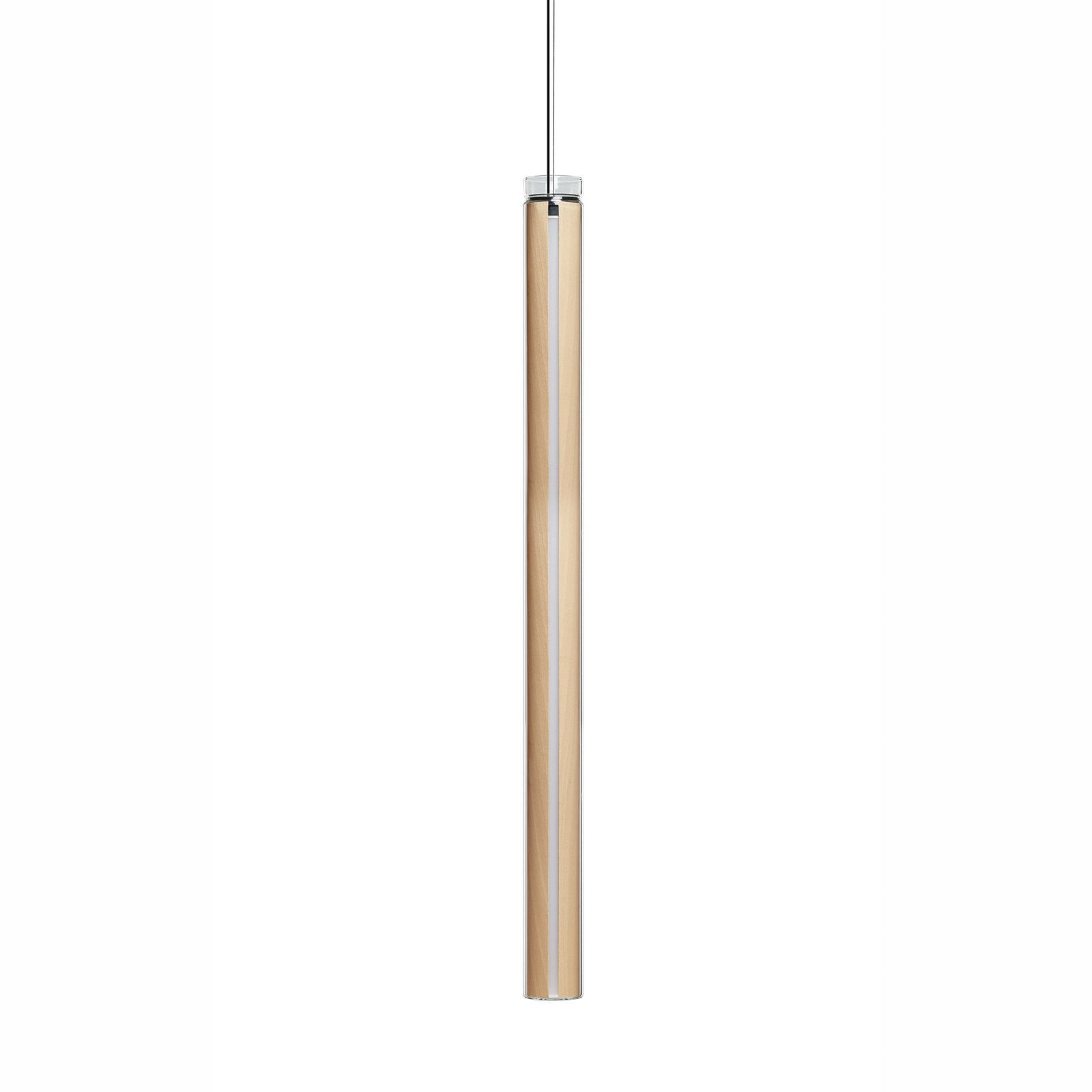 LZF Estela SV LED-Pendellampe, 90 cm, buche natur