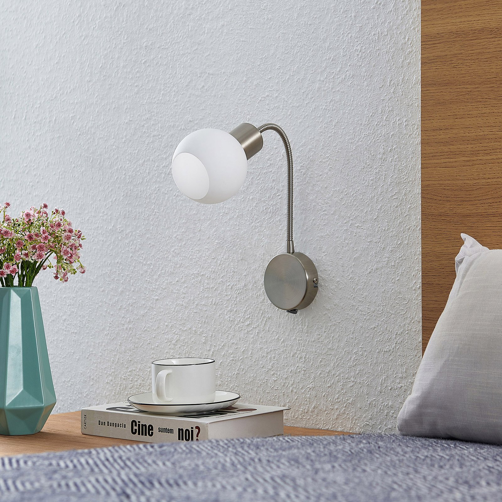 Lioma Applique Murale Nickel - Lindby