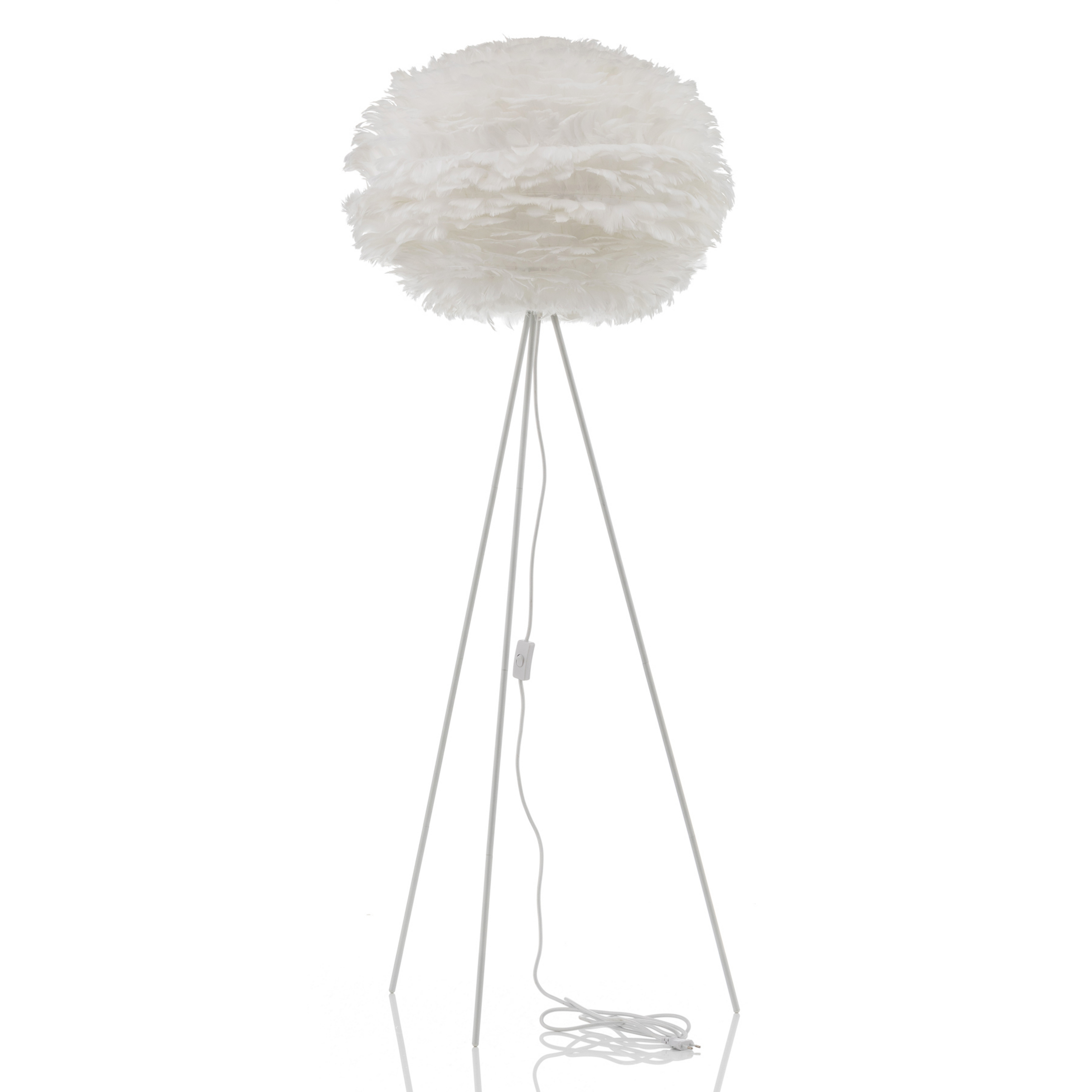 Eos Floor Lamp Large White - UMAGE