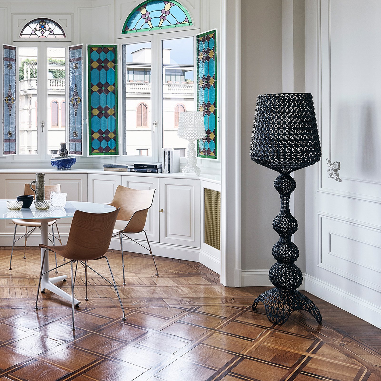 Kabuki Stehleuchte Schwarz - Kartell