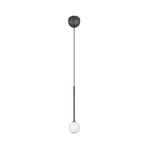 Piekaramā lampa „Firano“, antracīta krāsā, Ø 12 cm, metāls