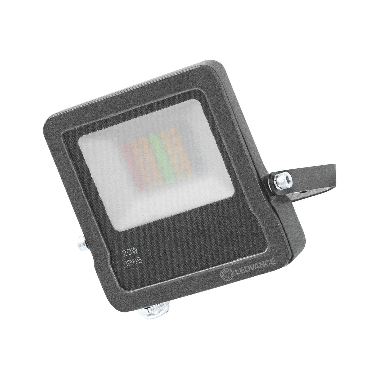 LEDVANCE SMART+ WiFi Floodlight, RGBW, grå, 20 W