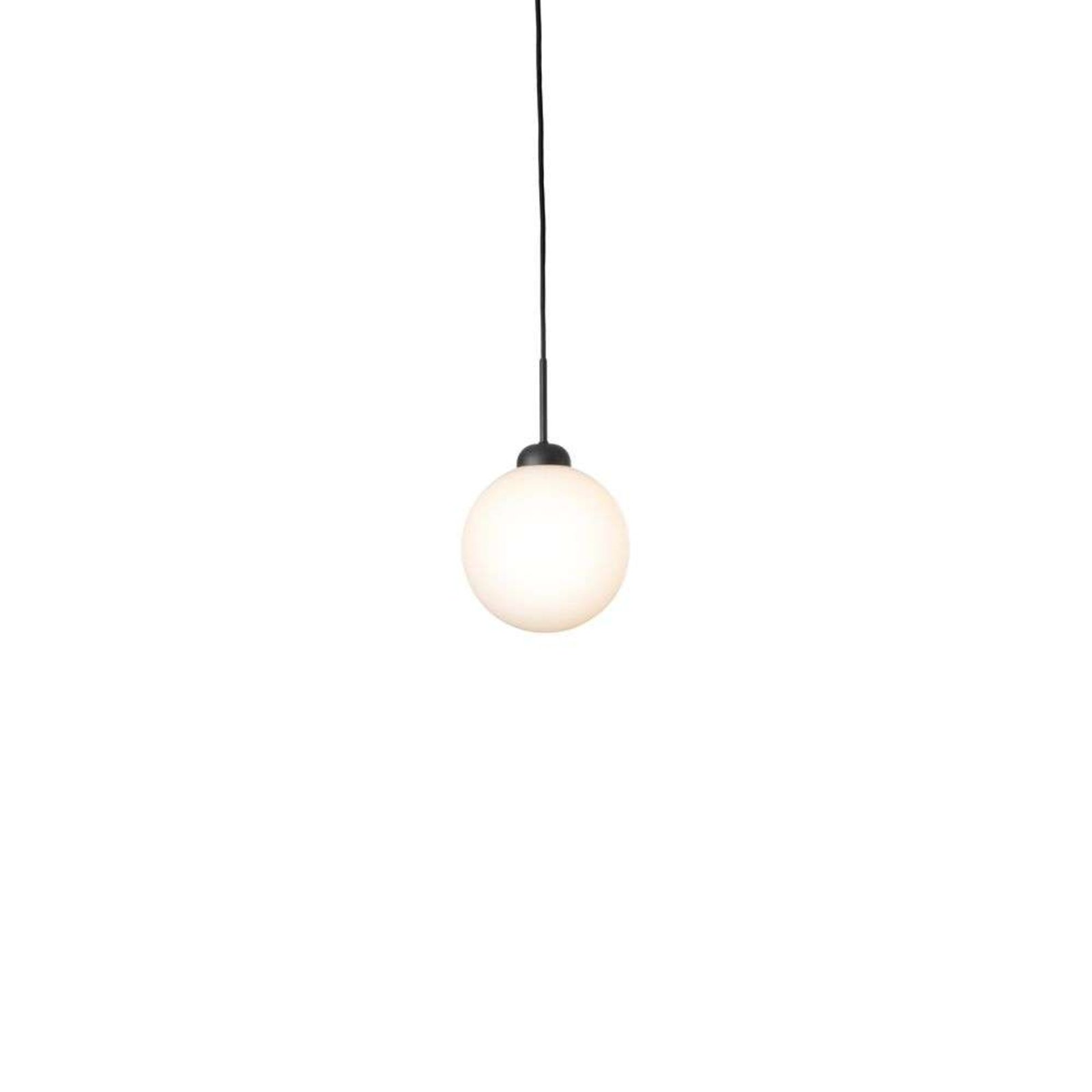 Nuura Pendelleuchte Apiales 1 Large, Ø 20 cm, schwarz/opal