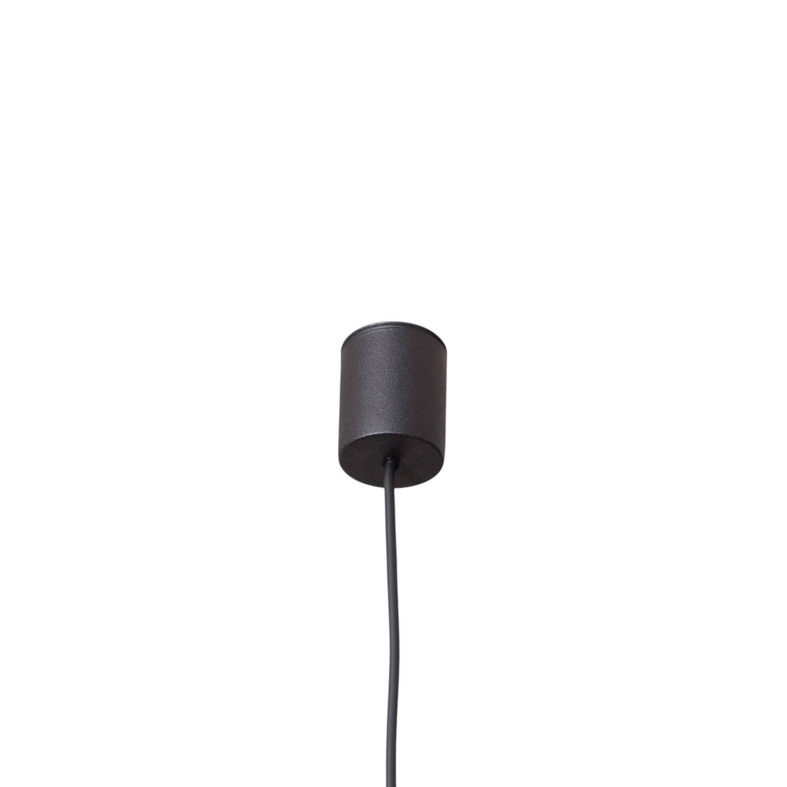 Hängelampe Piano, schwarz, Ø 2,5 cm, Stahl/Kunststoff günstig online kaufen
