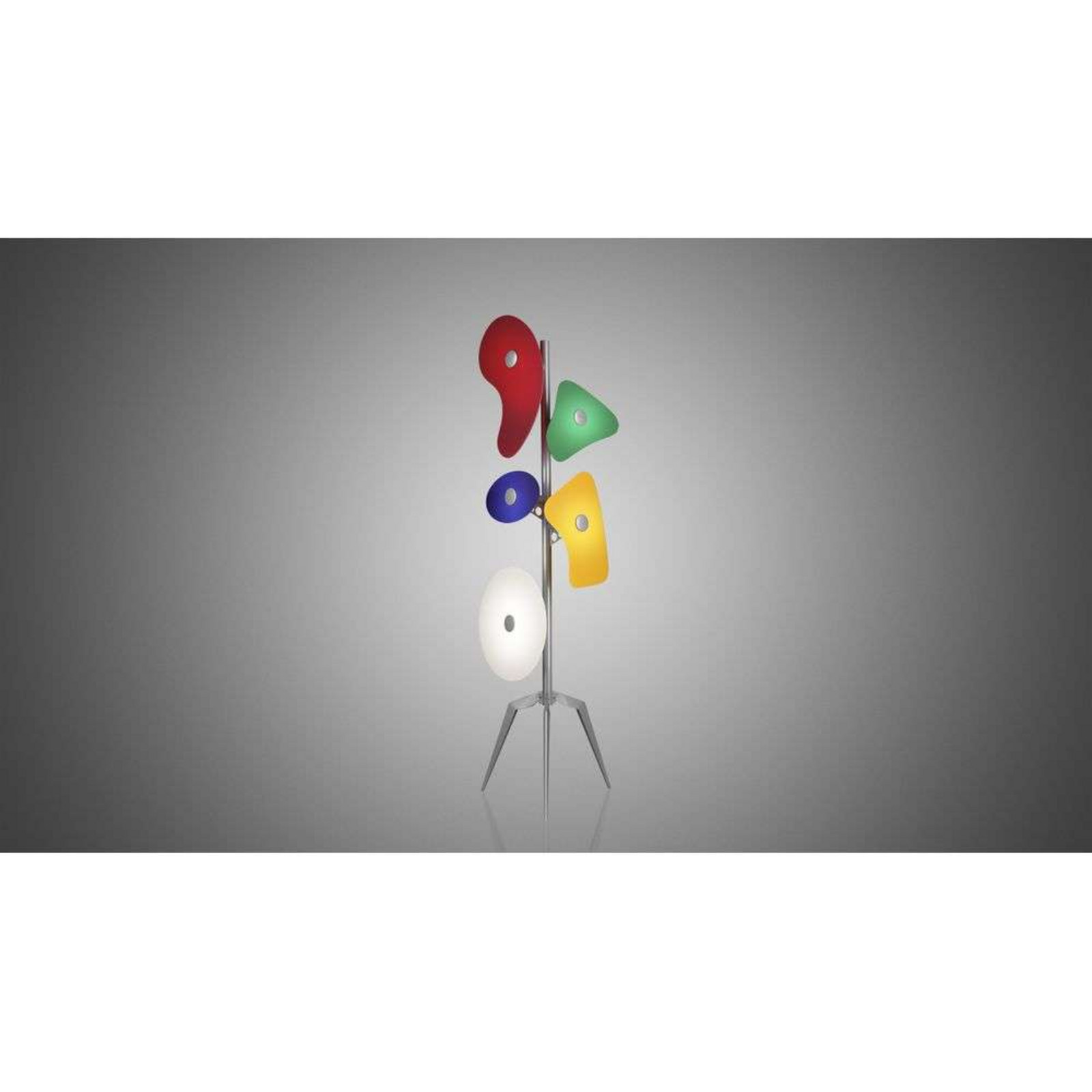 Orbital Golvlampa F&auml;rgad Foscarini - Vardagsrum - Metall