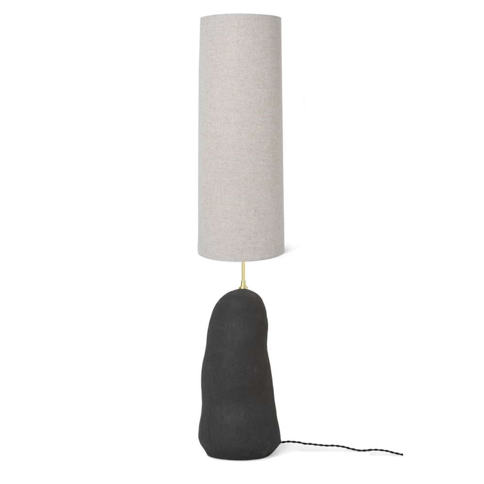 Hebe Lampadar Large Black/Natural - ferm LIVING