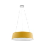 Suspension LED Stilnovo Oxygen, jaune, Ø 75 cm