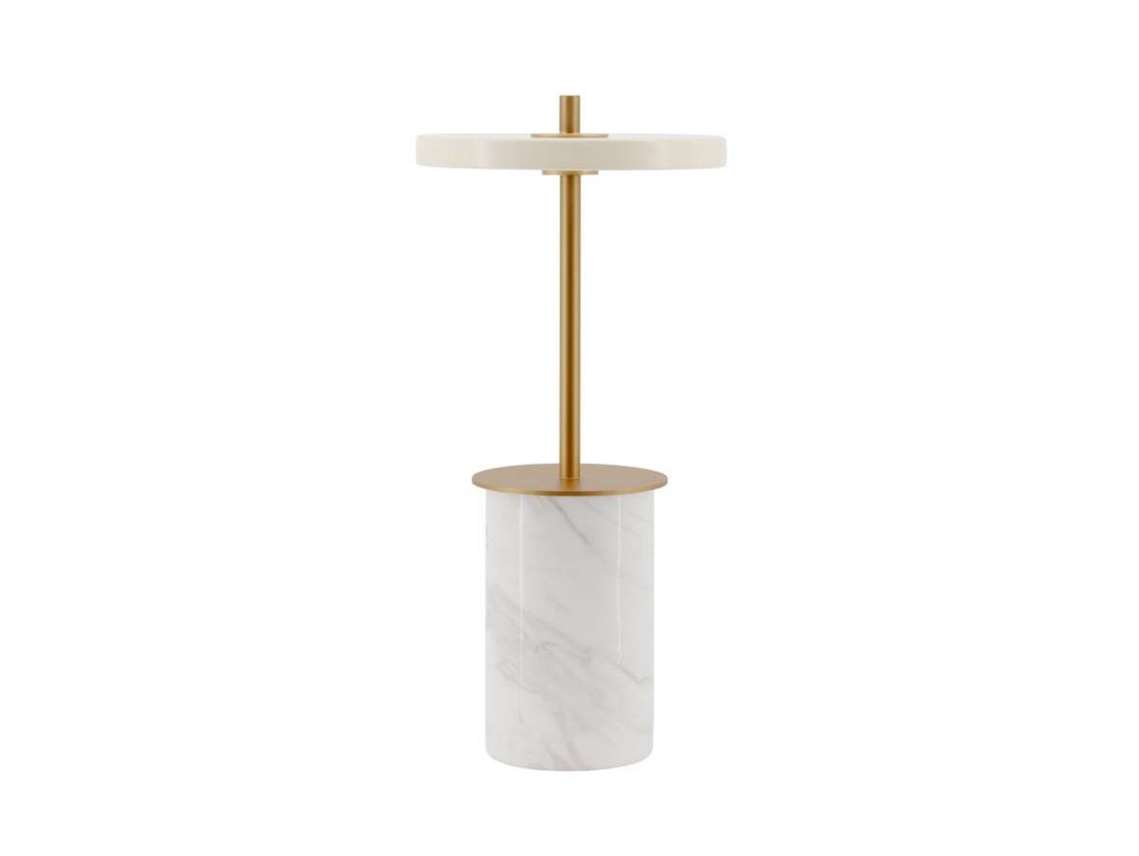 Asteria Move Portable Veioză Mini White Marble - UMAGE