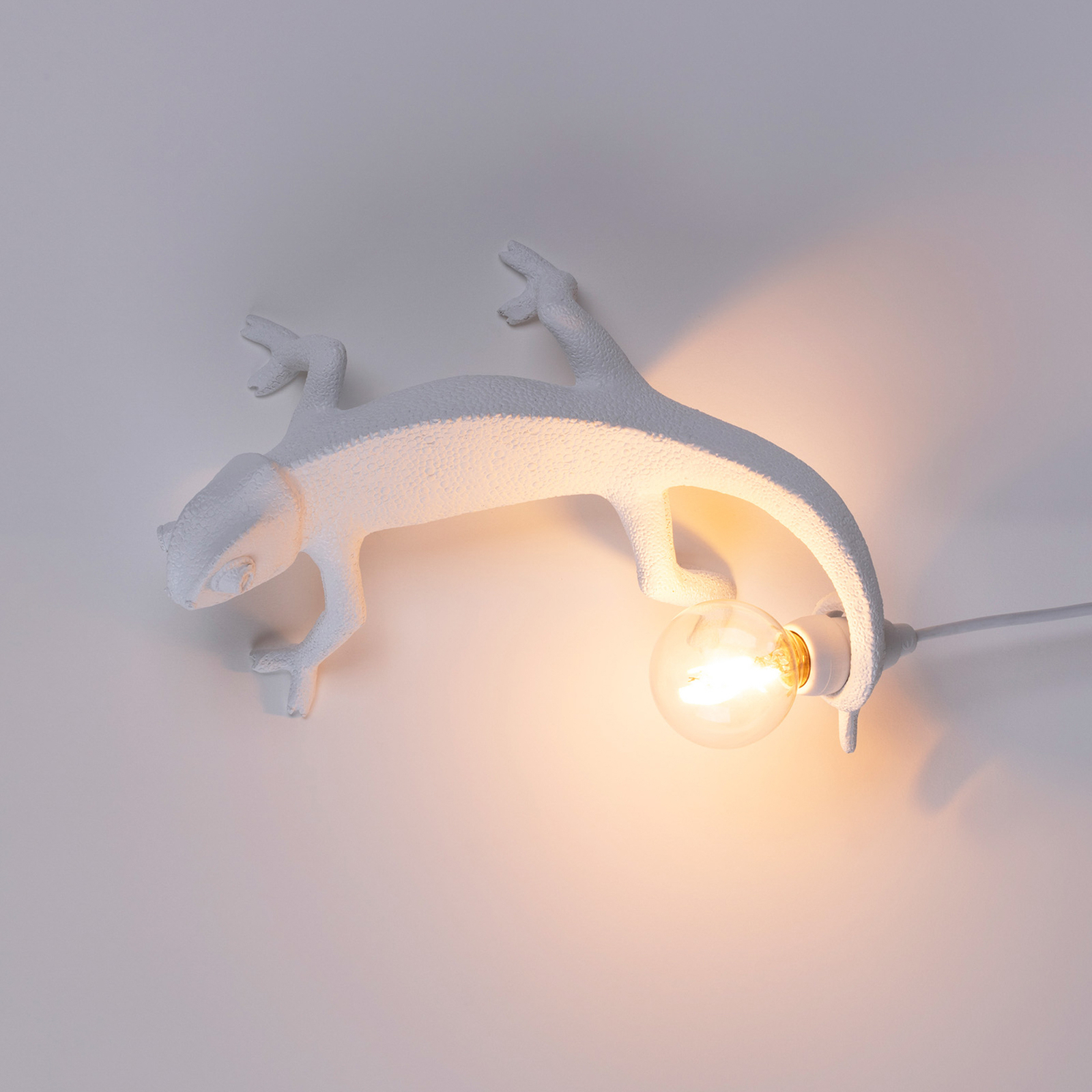 SELETTI Chameleon Lamp Going Up LED-Wandlampe, USB