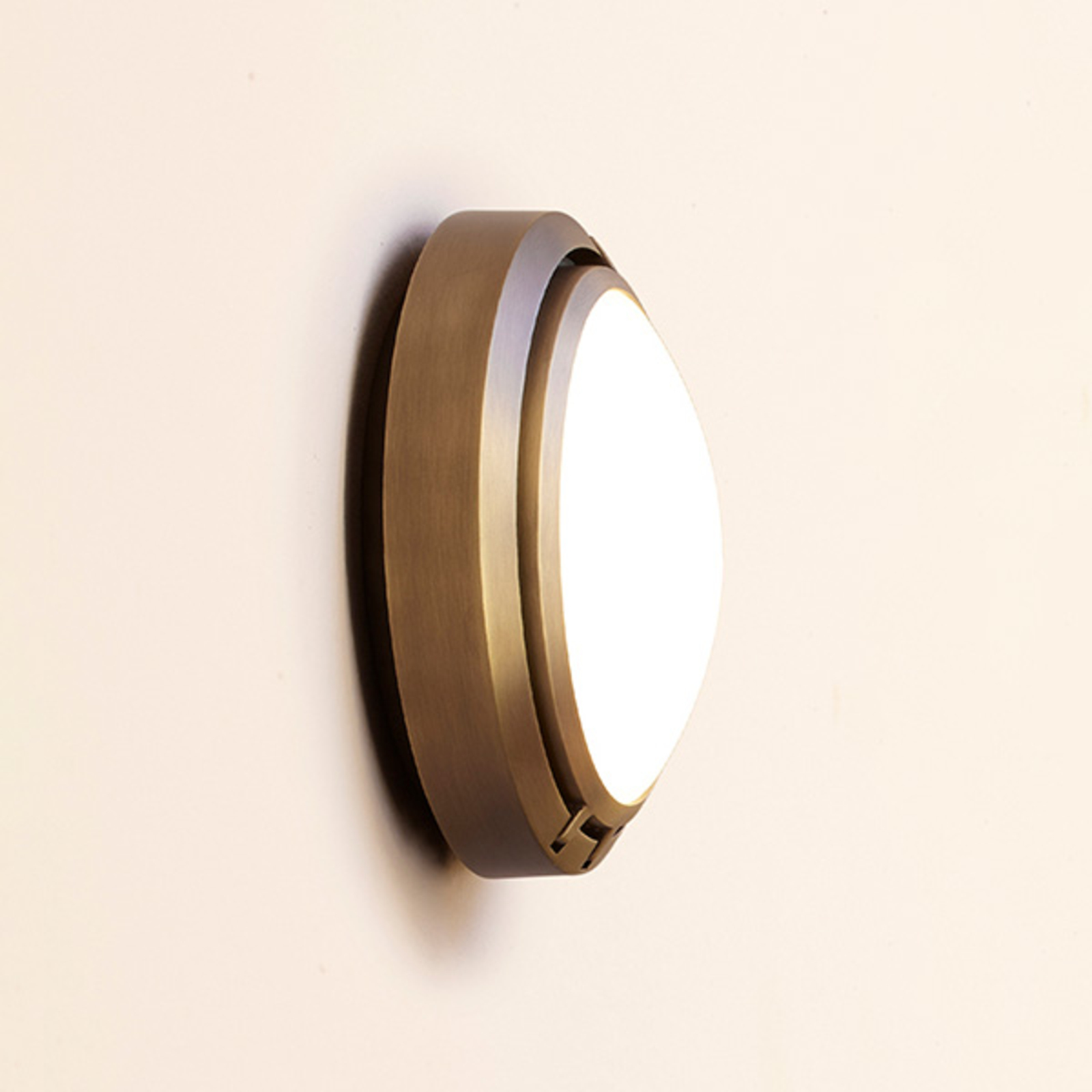 Luceplan Metropoli Wandleuchte bronze Glas