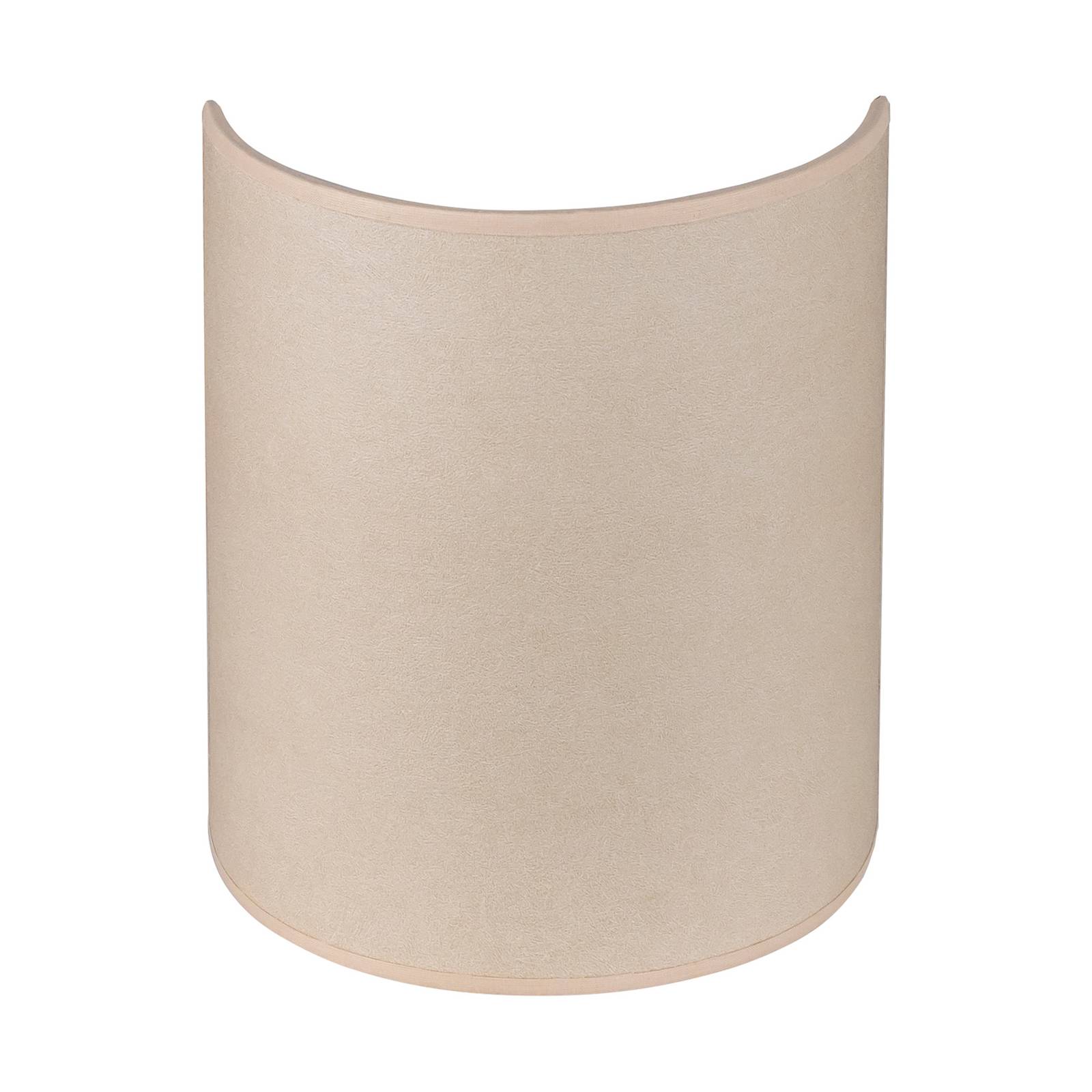 Envostar Wandlampe Idun, hellbeige 24 cm Naturmaterial vegan