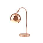 Hang table lamp, copper-coloured, metal, 40 cm high, E14