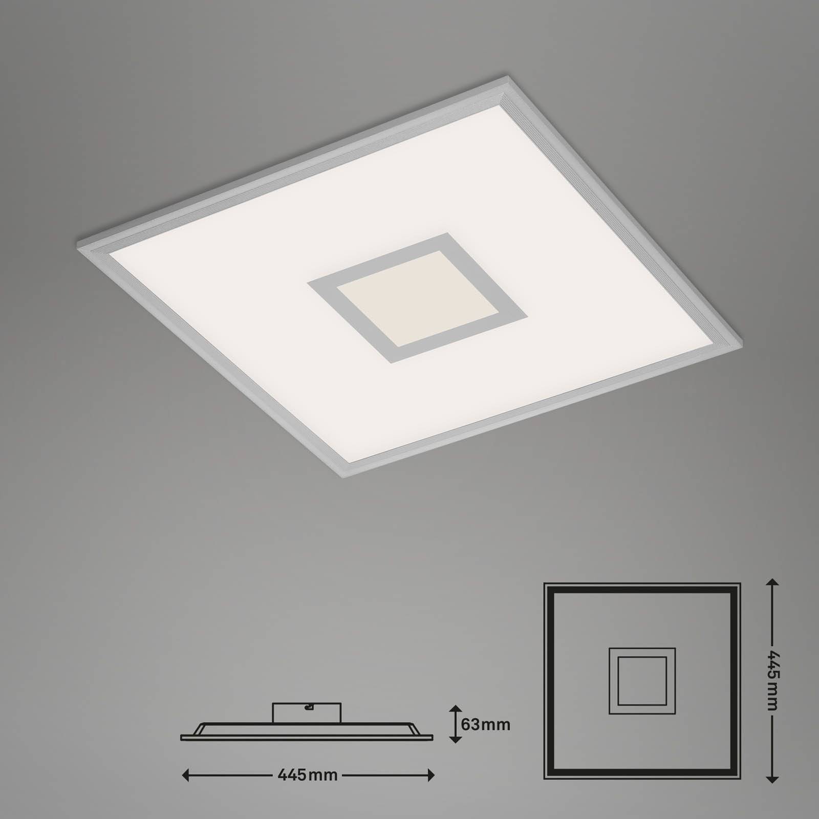 Briloner LED stropní svítidlo Centro S CCT RGB Tuya 45x45 cm