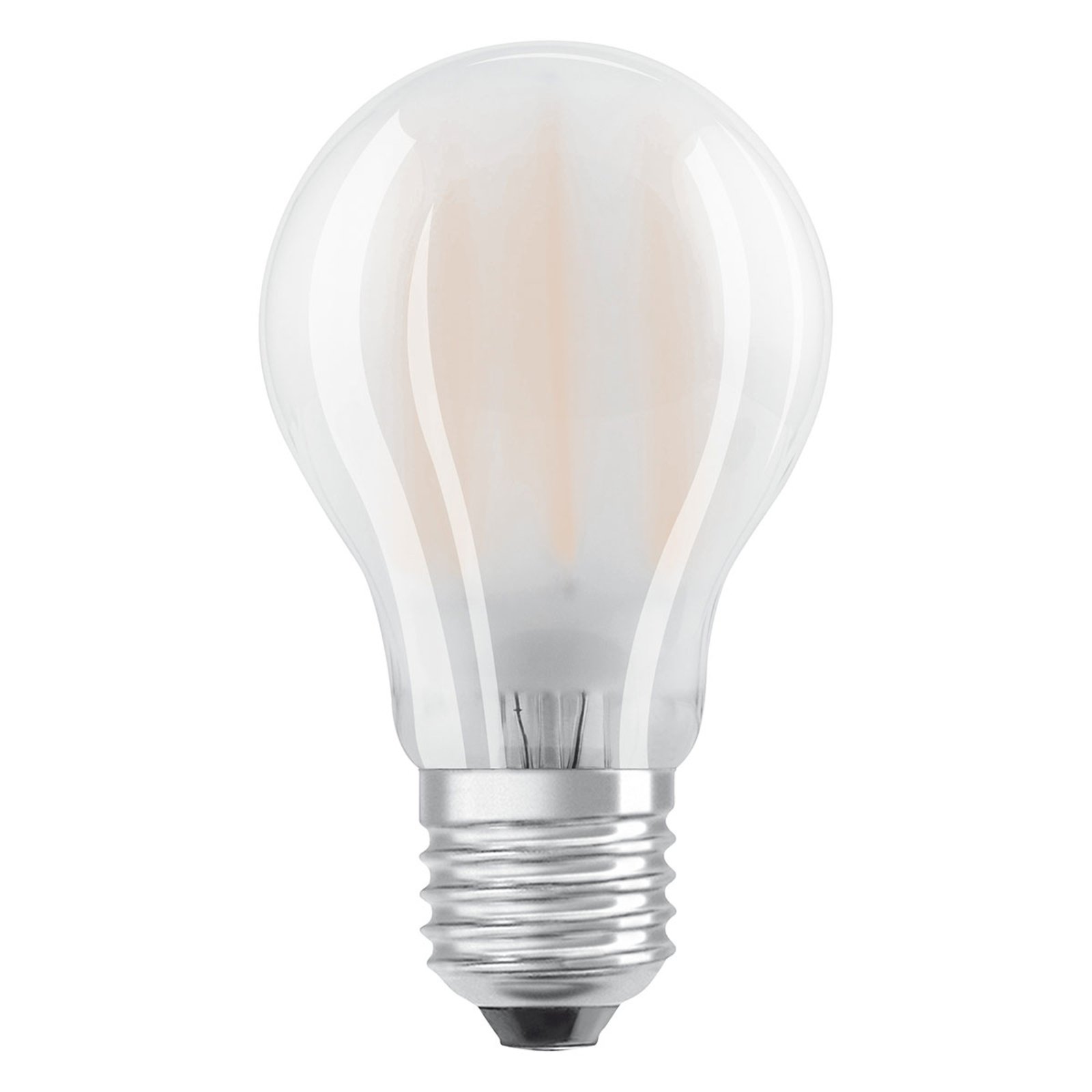 LED bulb E27 6.5W 827 matt set of 2