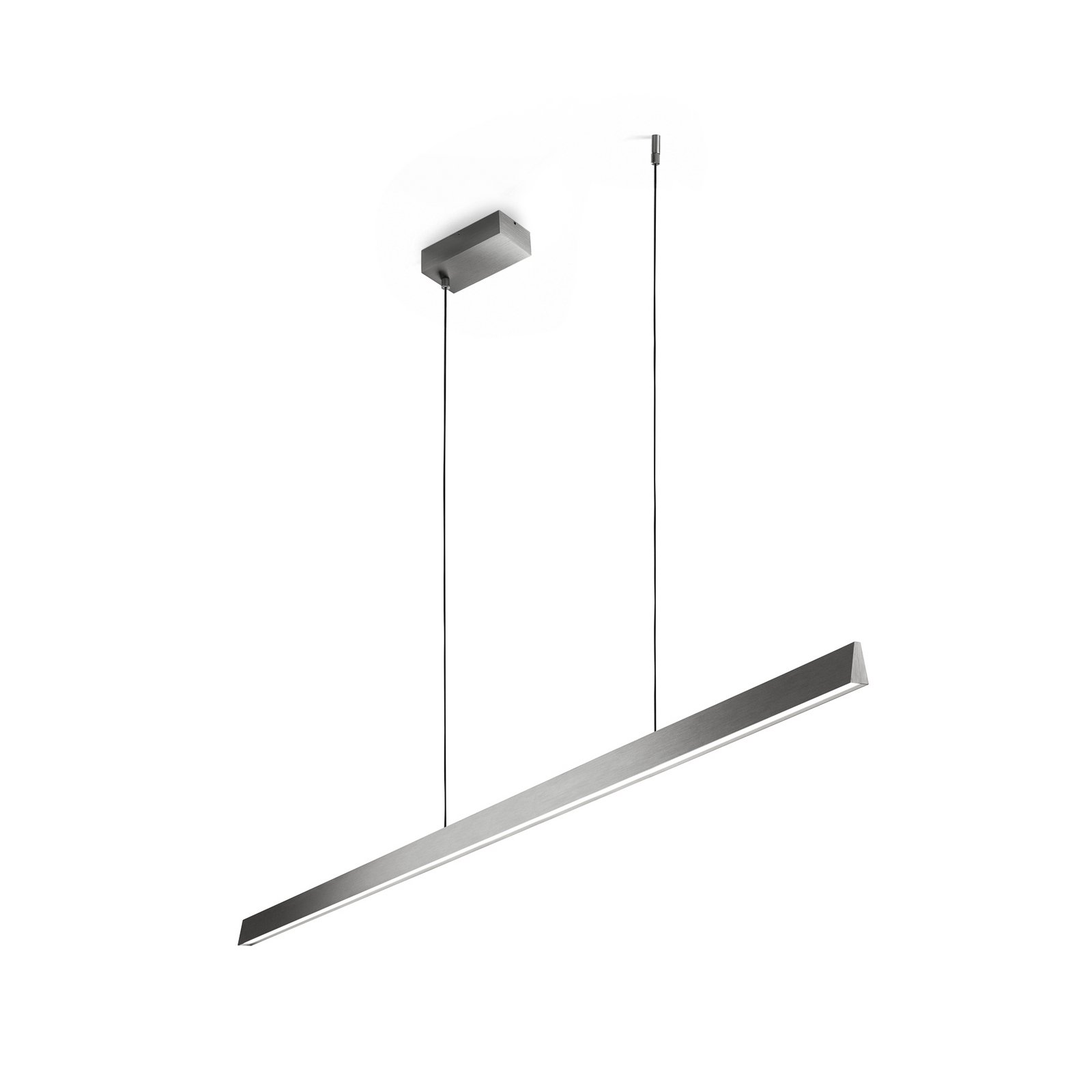 Edge Linear S1500 LED-Hängelampe titangrau CCT - Light-Point