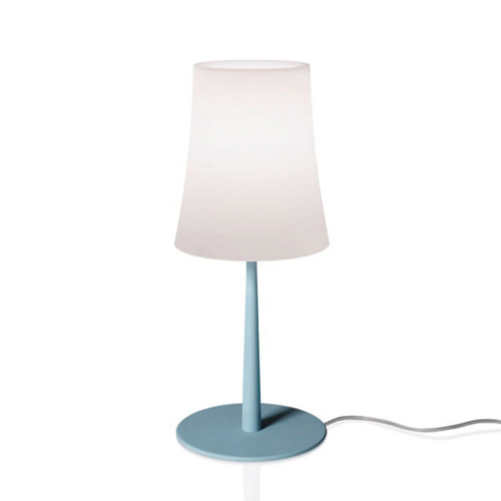 Lampe à poser Foscarini Birdie Easy bleue