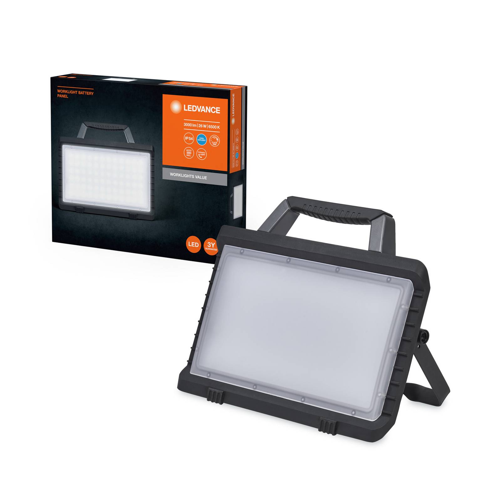 Ledvance LED-Worklight Value Battery panel 26W