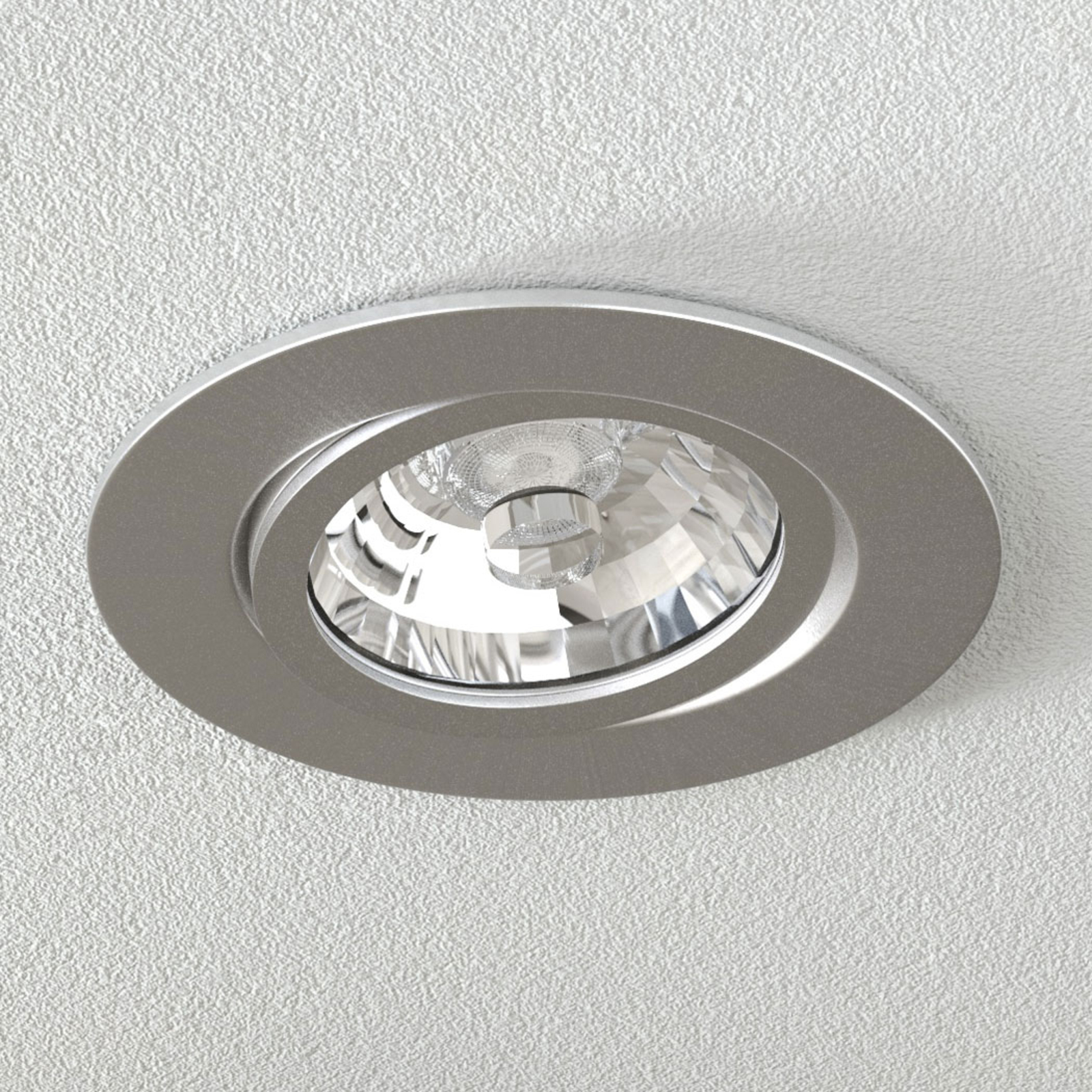 Led-inbouwlamp Rico 6,5 W geb. staal