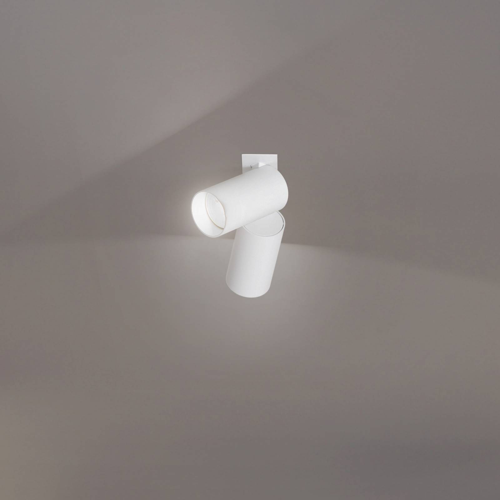 Einbaudeckenstrahler Mono Surface II, 2-flammig, weiß, GU10 günstig online kaufen