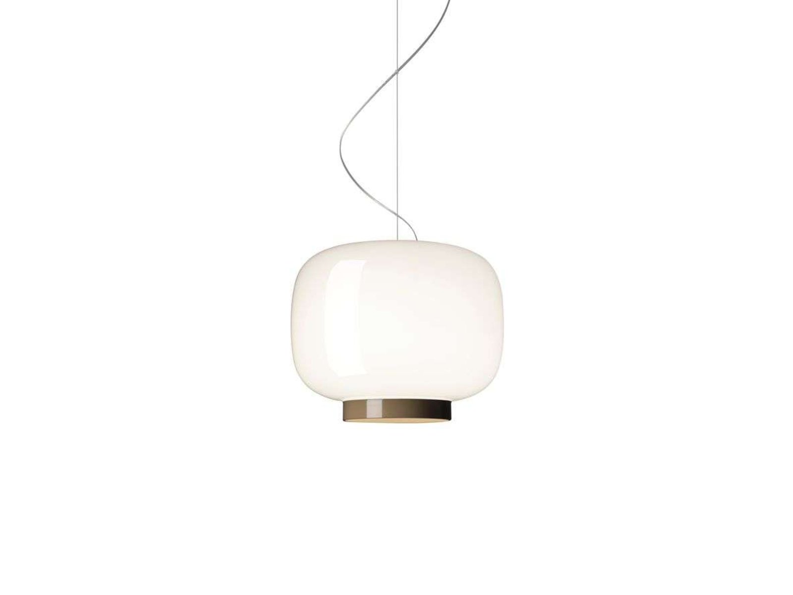 Chouchin 3 Reverse LED Lustră Pendul Dimmable White/Grey - Foscarini