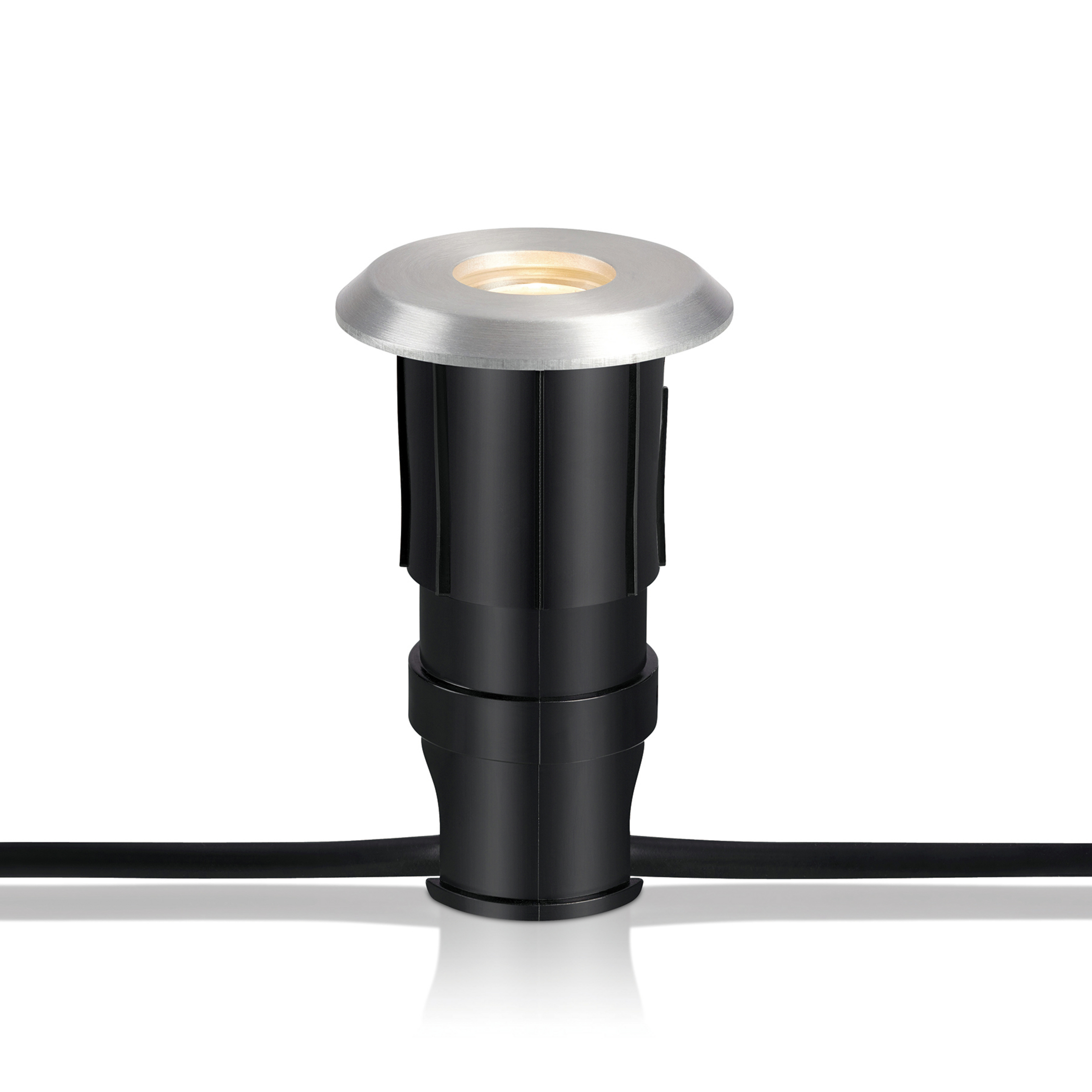 Dārza 24 Decklight, sudraba krāsā, augšējā gaisma, 0,8 W